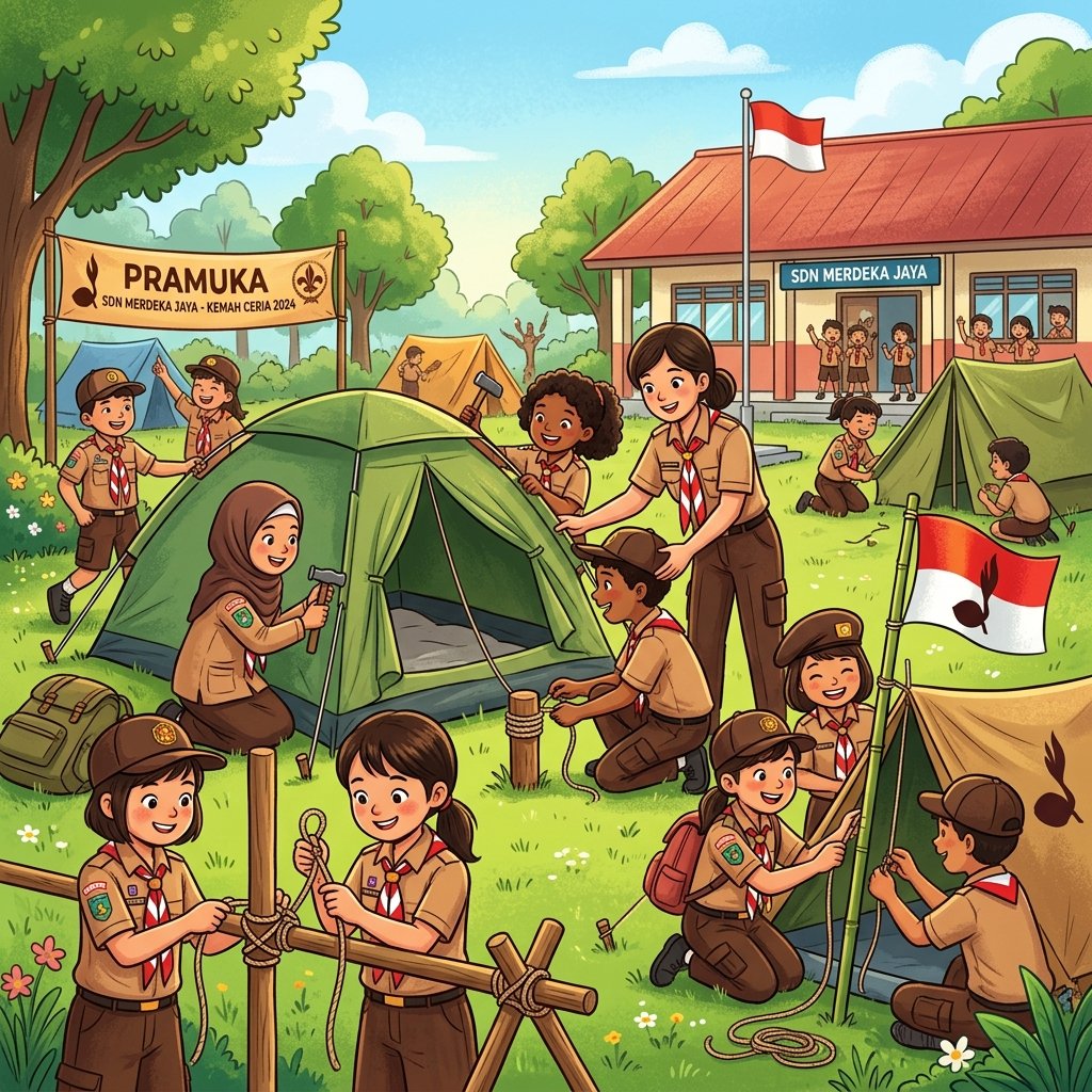 Manfaat Ekstrakurikuler Pramuka dalam Membentuk Karakter Siswa